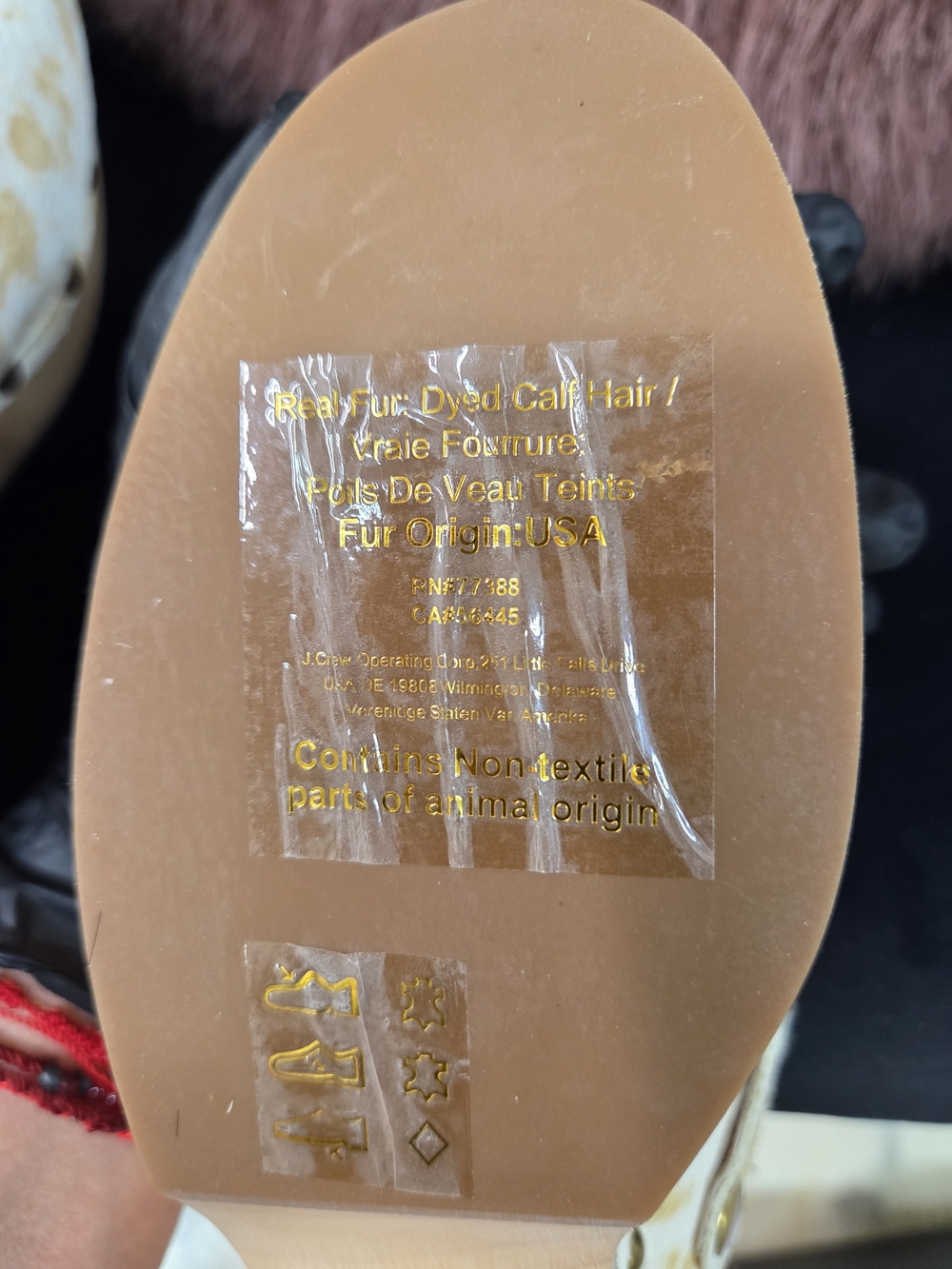 J. Crew Cream and Tan Cowhide Studded Wooden Clogs. - Picture 7 of 12
